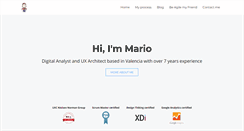 Desktop Screenshot of marioaraque.com