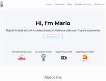 Tablet Screenshot of marioaraque.com